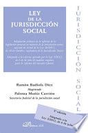 libro Ley De La Jurisdicción Social 2012